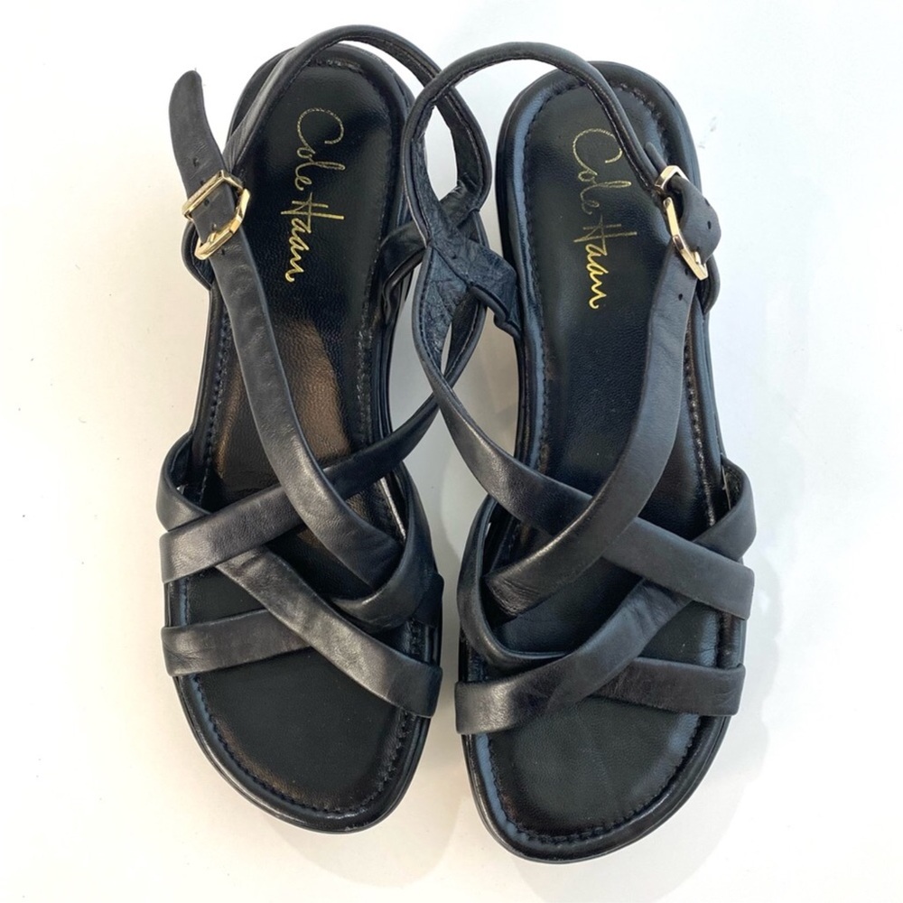 Cole Haan Regina Leather Nike Air Strappy Sandals 9.5